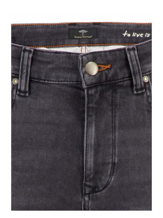 Men's Jeans Pants With Slim Tapered Fit Gray