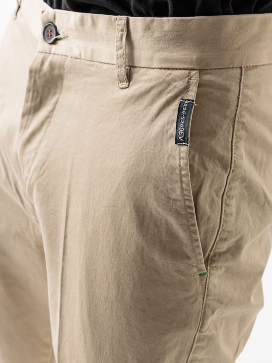 Trousers Chino Elastic Beige