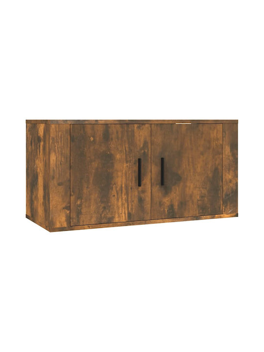 Wohnzimmer TV-Einheit Smoky Oak L80xB34.5xH40cm