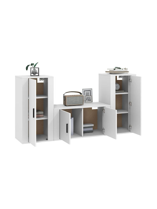 Wohnzimmer TV-Einheit Weiß L40xB34.5xH80cm