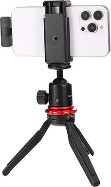 Boya BY-V1 Lightning Wireless Microphone Πέτου, Clip On for Mobile