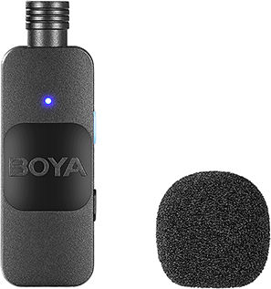Boya BY-V10 Type-C Wireless Microphone Πέτου, Clip On for Mobile