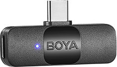 Boya BY-V10 Type-C Wireless Microphone Πέτου, Clip On for Mobile