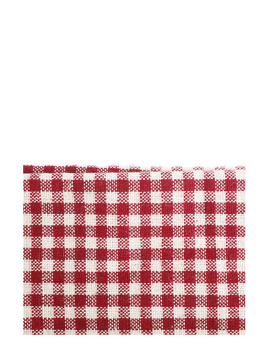 General Trade Towel made of 100% Cotton in Red Color 65x45cm 1pcs