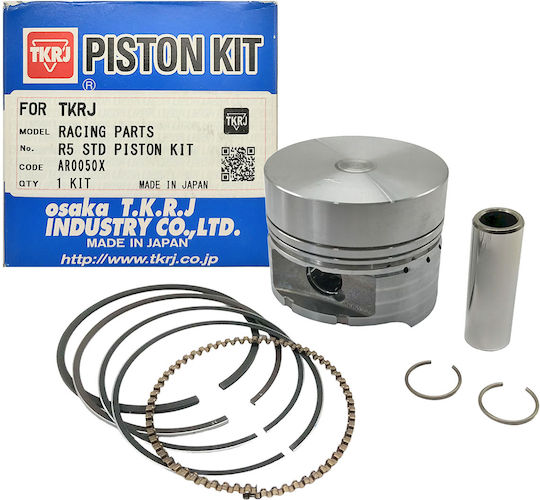 TKRJ Motorcycle Piston 62mm for Yamaha Crypton