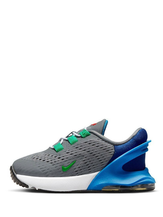 Nike Παιδικά Sneakers Air Max 270 GO Cool Grey / Photo Blue / Deep Royal Blue / White