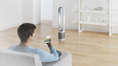 Dyson TP02 Pure Cool 305162-01 Ventilator Etaj Fără Elice 56W cu Telecomandă