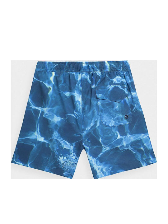 4F Kinder Badeanzug Badeshorts Blau