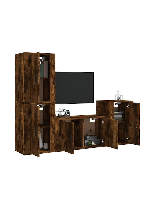 Wohnzimmer TV-Einheit Smoky Oak L80xB34.5cm