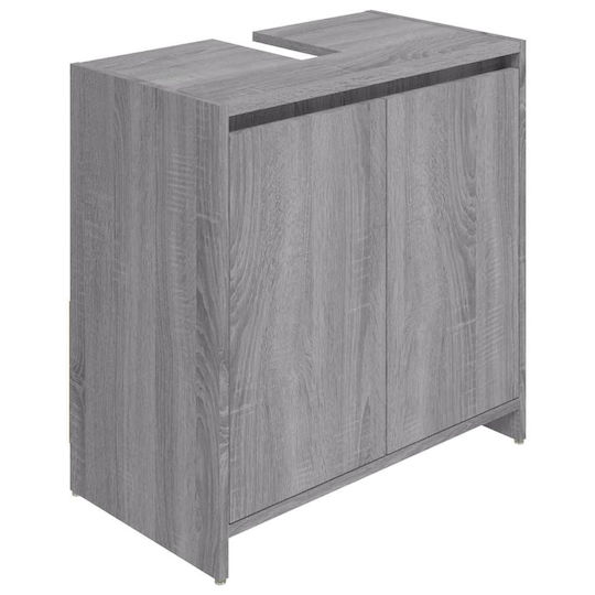 vidaXL Countertop without Sink L60xW33xH61cm Sonoma