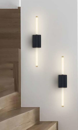 Atman Wall Lamp LED Black 60cm Atman Wall Lamp LED Black 60cm