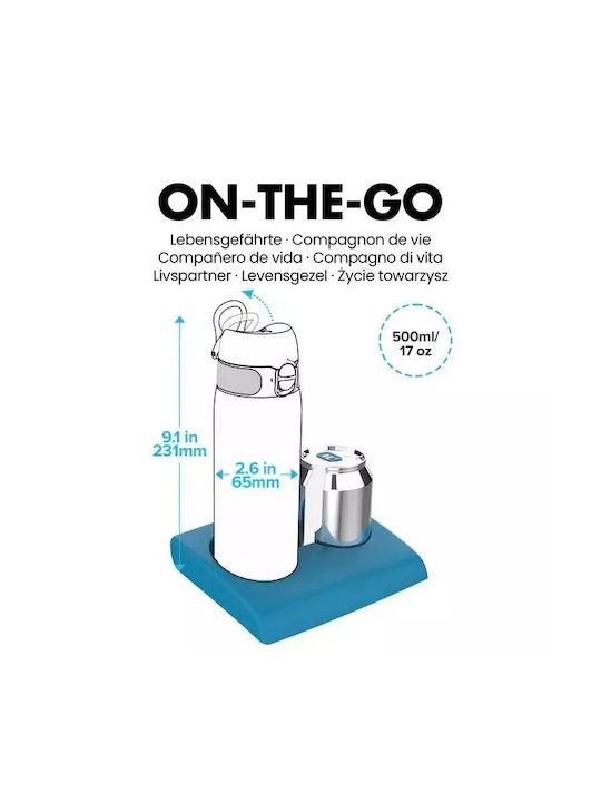 Ion8 Wasserflasche Kunststoff 350ml Lila
