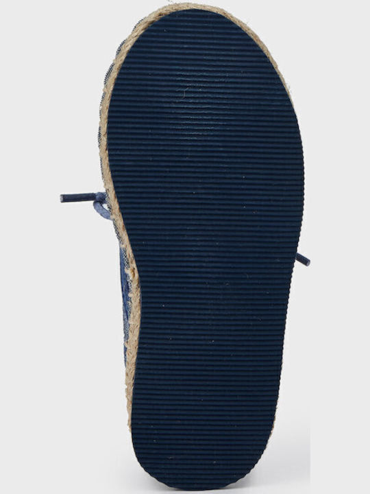 Kids Espradrilles with Laces Blue