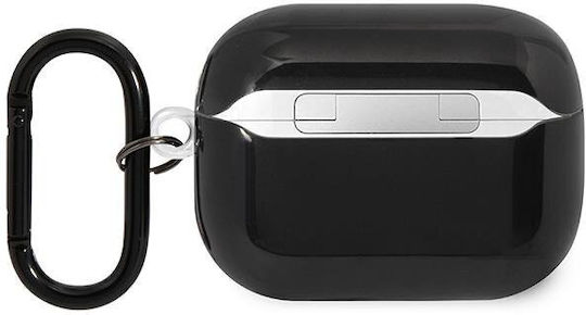 BMW Multiple Colored Lines Hülle Silikon mit Haken in Schwarz Farbe für Apple AirPods Pro
