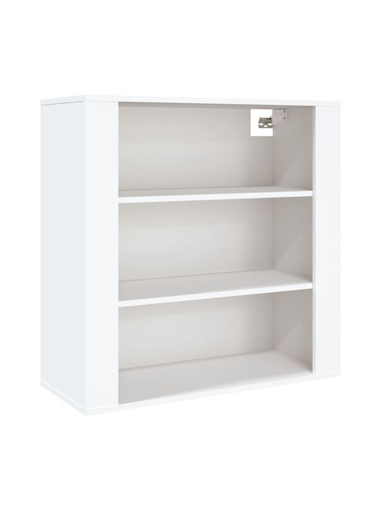 Büroaufbewahrungsschrank Aus Holz Weiß 80x33x70cm