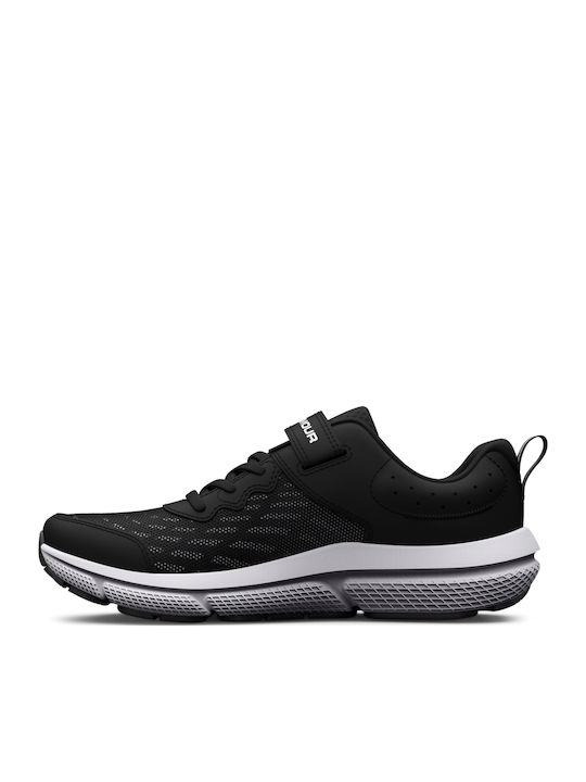 Assert 10 Kids Sports Shoes Running with Hoop & Loop Closure Black