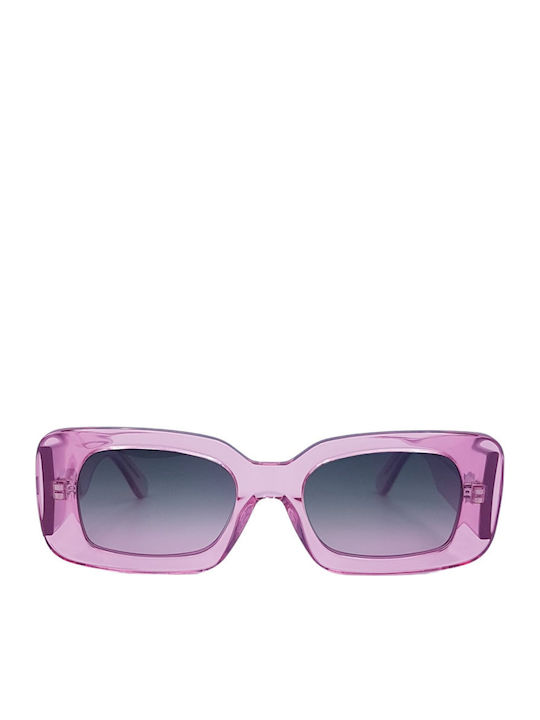 Rebecca Blu RK06 Semi-transparent Ochelari de soare Roz cu Cadru & Gri Lentilă Rebecca Blu RK06 Semi-transparent Ochelari de soare Roz cu Cadru & Gri Lentilă