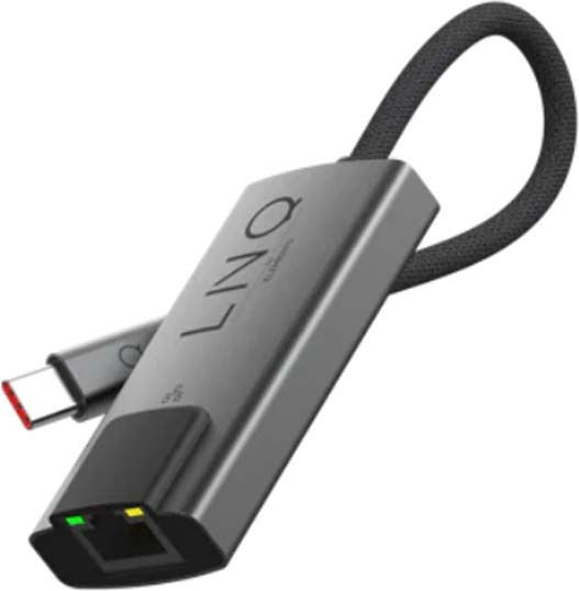 LinQ LQ48023 Adaptor Rețea USB-C cu Conexiune Cablată Ethernet