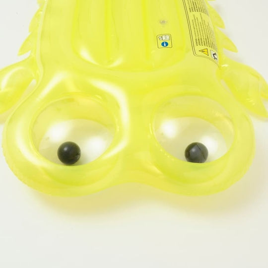 Sunnylife Luxe Sonny The Sea Creature Citrus Παιδικό Φουσκωτό Στρώμα Θαλάσσης Κίτρινο 178x110cm