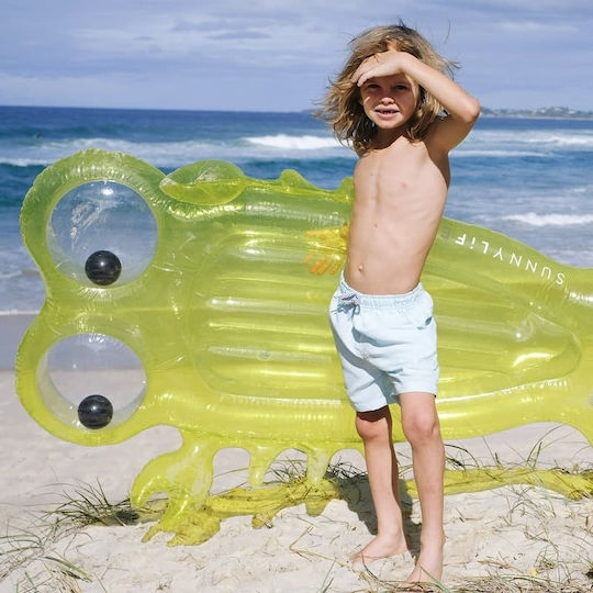 Sunnylife Luxe Sonny The Sea Creature Citrus Παιδικό Φουσκωτό Στρώμα Θαλάσσης Κίτρινο 178x110cm
