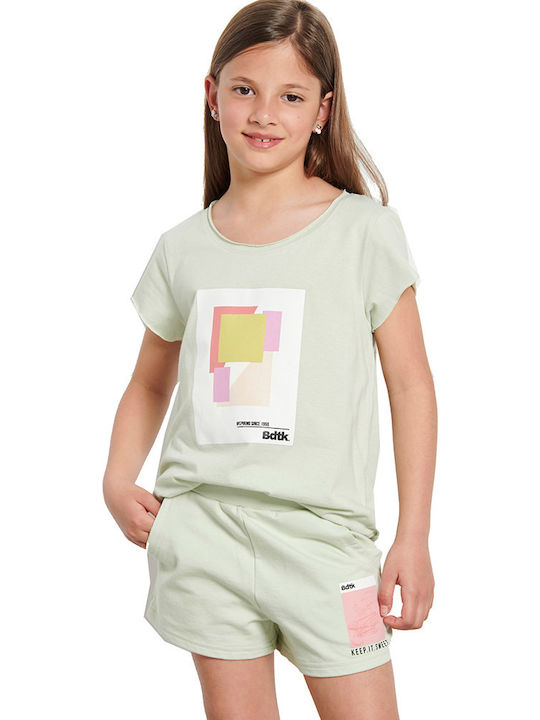 Kids' Athletic Shorts/Bermudas Smudgeg Green