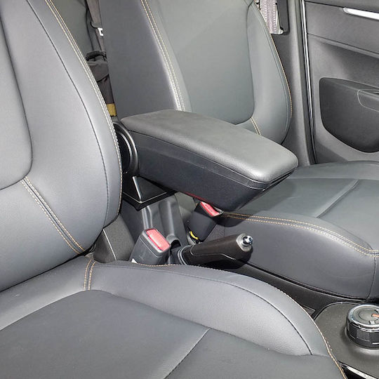 Rati Armster 3 Car PU Armrest for Suzuki SX4 S-Cross 2015-2020 Black