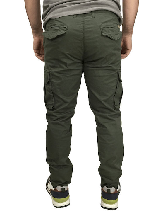 Trousers Cargo Elastic Khaki