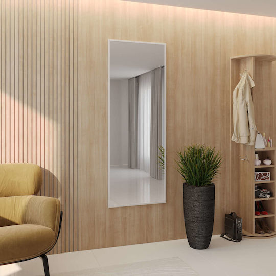 Polihome Rumba Leuko Ολόσωμος Ορθογώνιος Λευκός 175x65cm