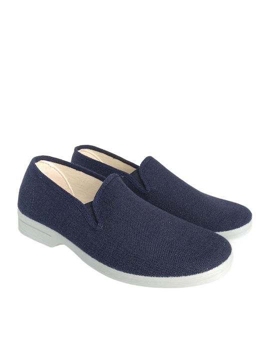Papuci Bărbați Închiși De Iarnă Navy Blue