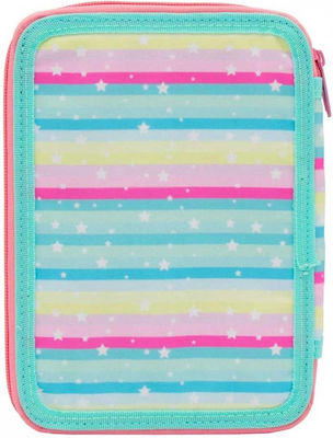 Must Fabric Prefilled Pencil Case with 2 Compartments