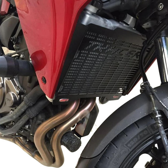 GPK Προστατευτικό Ψυγείου Μοτοσυκλέτας Yamaha Tracer 700 Μαύρο