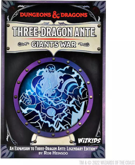 Game Expansion Three-Dragon Ante Giants War for 2-6 Players 12+ Years Old (EN) WizKids