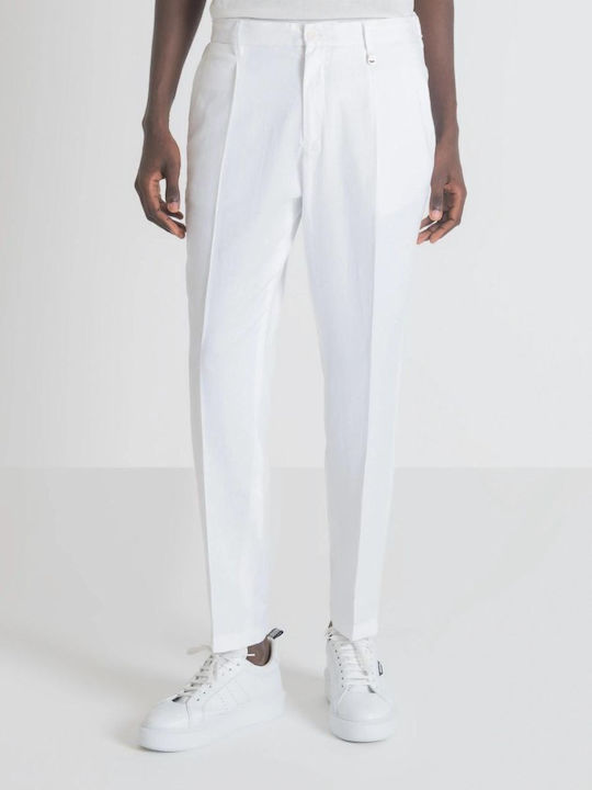 Antony Morato Men's Trousers Chino Elastic White