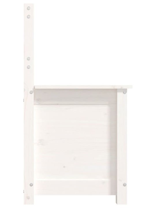 Bench Outdoor Wooden with Chest 80x41x77cm