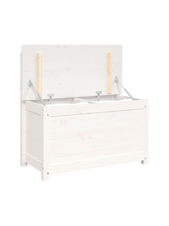 Bench Outdoor Wooden with Chest 80x41x77cm