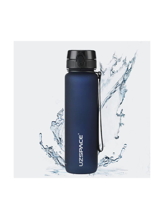 Uzspace Frosted Hydration Measured Leak Proof Water Bottle 1000ml