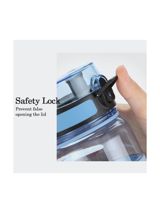 Uzspace Tritan Toxin-Free Leakpoof Plastic Water Bottle 500ml