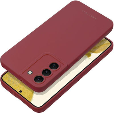 Roar Luna Umschlag Rückseite Silikon Rot (Galaxy A34)