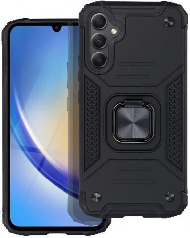 Nitro Back Cover Σιλικόνης Μαύρο (Galaxy A34)