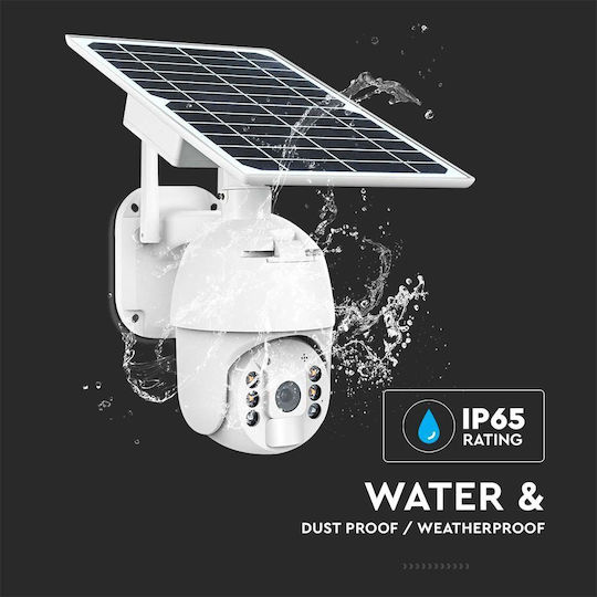 V-TAC 11616 IP Камера за наблюдение 4G Full HD 1080p Водоустойчива с Двупосочна Комуникация и Обектив 3.6мм