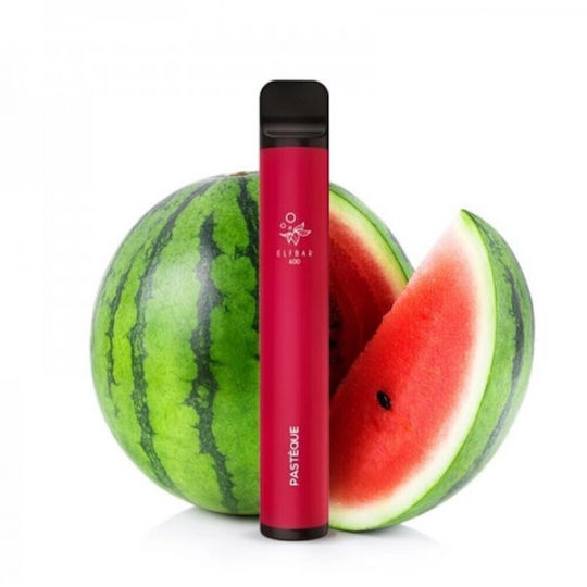 Elf Bar Țigară Electronică de unică folosință 600 Inhalări Watermelon 2ml 18mg Roșu 1buc