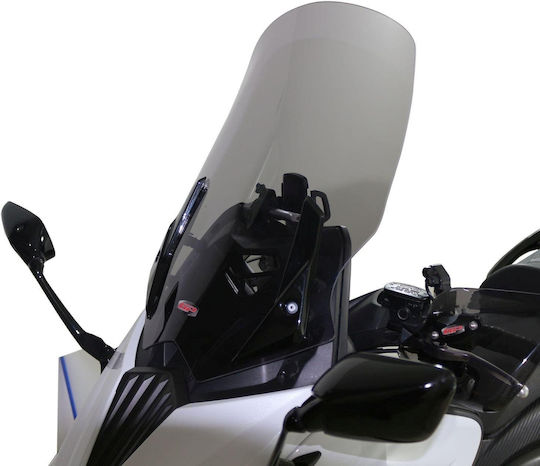 GPK Motorcycle Windshield & Windscreen Transparent Visor for Yamaha T-Max 530 '15-'18