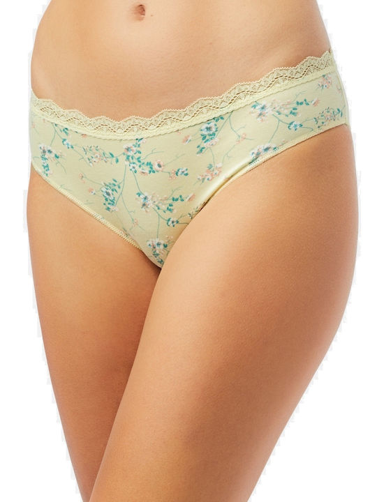 Minerva Women's Slip 2Pack with Lace Green