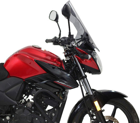 GPK Motorcycle Windshield & Windscreen Tinted Visor for Yamaha YS 125 19360401201