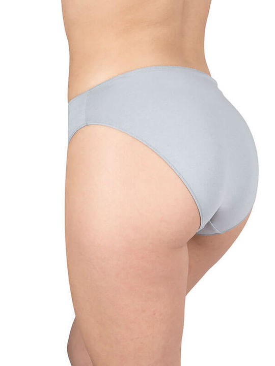 A.A UNDERWEAR Baumwolle Damen Slip Gray