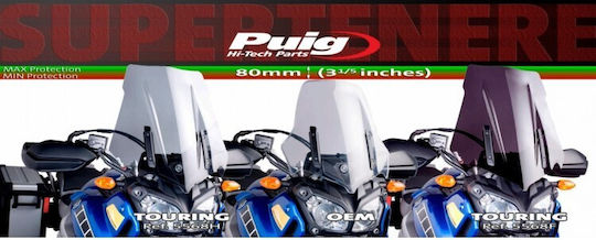Puig Διάφανη Ζελατίνα Μοτοσυκλέτας για Yamaha XT 5568W