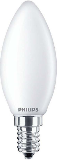 Philips LED Bulb 6.5W 97mm for E14 Socket Natural White 806lm