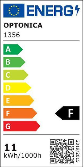 Optonica LED Bulb 5.5W 78mm for Socket E14 and Shape G45 Cool White 450lm
