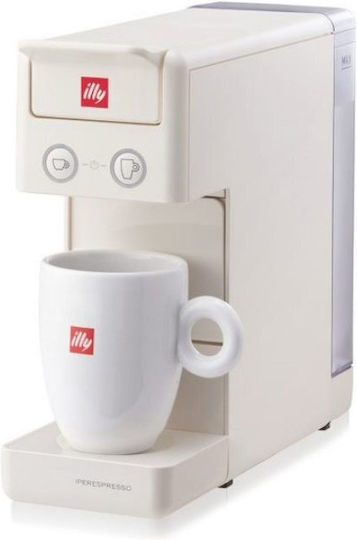 Illy Y3.3 Iperespresso Pod Coffee Machine Iperespresso Pressure 19bar White