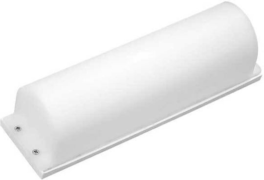 Heronia BATH-20A Modern Lamp Bathroom with Socket E27 White 24x9x7.9cm